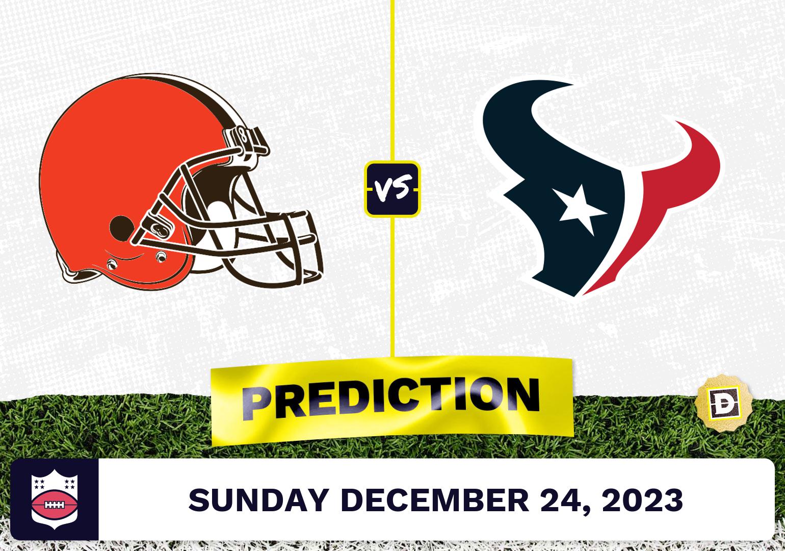 Cleveland Browns vs. Houston Texans Prediction, Odds, NFL Picks - Week 16 [2023]