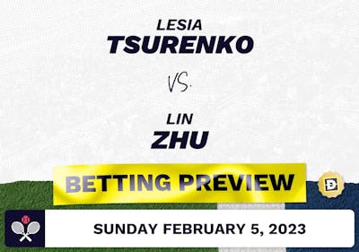 Lesia Tsurenko vs. Lin Zhu Predictions - Feb 5, 2023