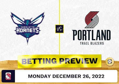 Hornets vs. Trail Blazers Prediction and Odds - Dec 26, 2022