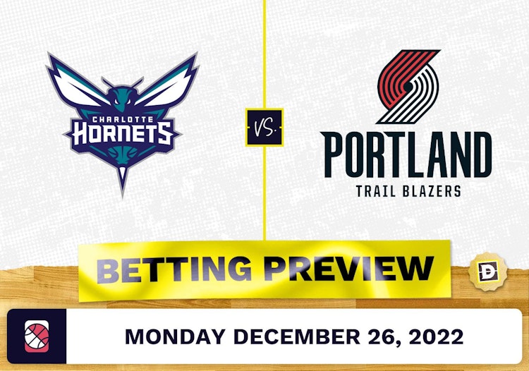 Hornets vs. Trail Blazers Prediction and Odds - Dec 26, 2022