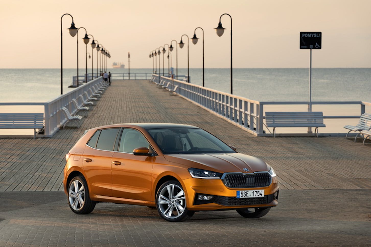 Ein Škoda Fabia.
