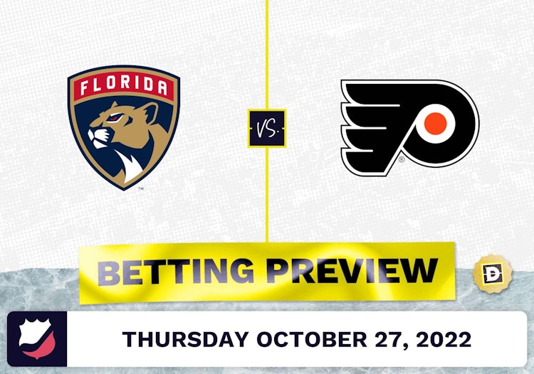 Panthers vs. Flyers Prediction and Odds - Oct 27, 2022