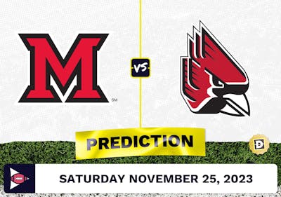 Miami Ohio vs. Ball State CFB Prediction and Odds - November 25, 2023