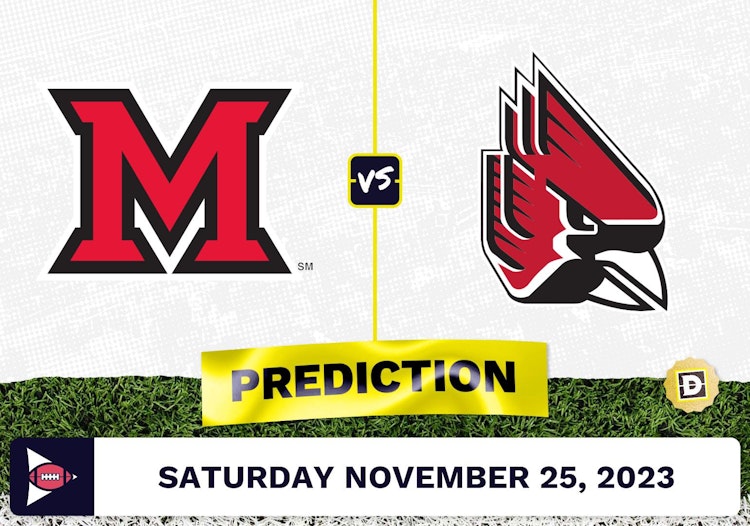 Miami Ohio vs. Ball State CFB Prediction and Odds - November 25, 2023