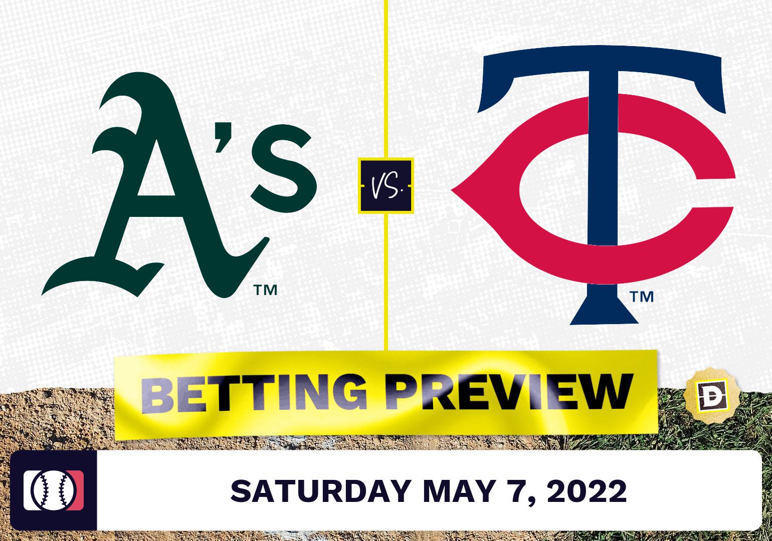 Athletics vs. Twins Prediction and Odds - May 7, 2022