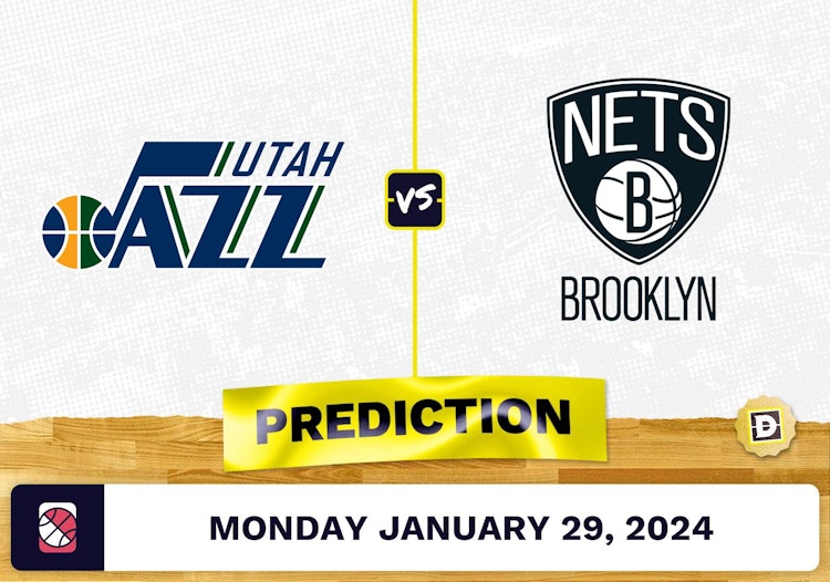 Utah Jazz vs. Brooklyn Nets Prediction, Odds, NBA Picks [1/29/2024]