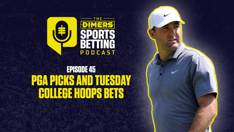 Sports betting, best bets today, college basketball picks, PGA TOUR, sports betting podcast