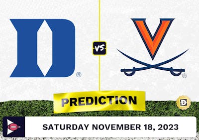 Duke vs. Virginia CFB Prediction and Odds - November 18, 2023