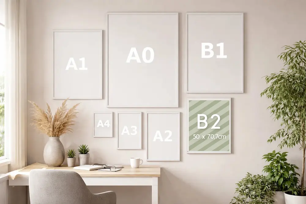 Affiche B2 - impression personnalisée sur mesure
