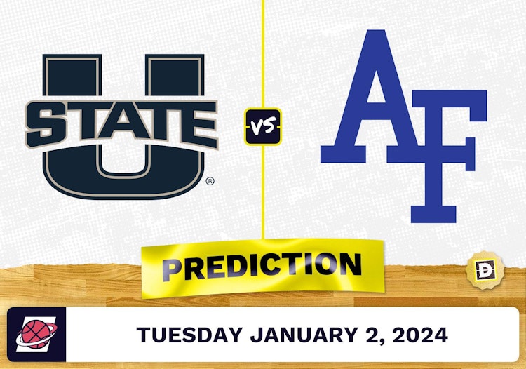 Utah State vs. Air Force Prediction, Odds, College Basketball Picks  [1/2/2024]