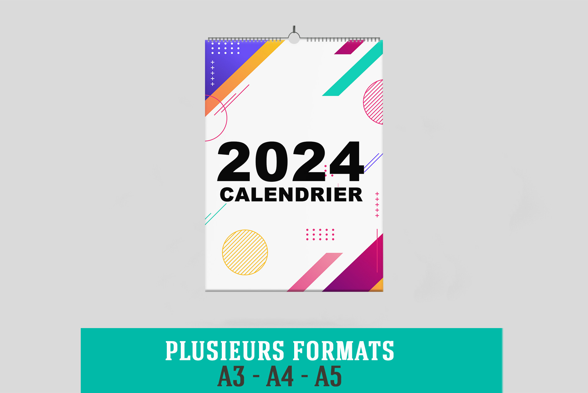 Calendrier impression personnalisée
