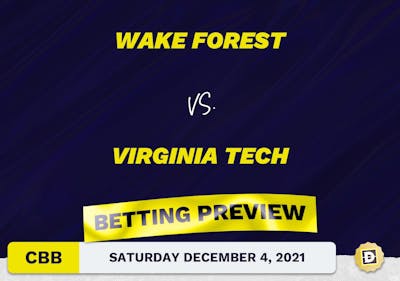 Wake Forest vs. Virginia Tech CBB Predictions and Odds - Dec 4, 2021