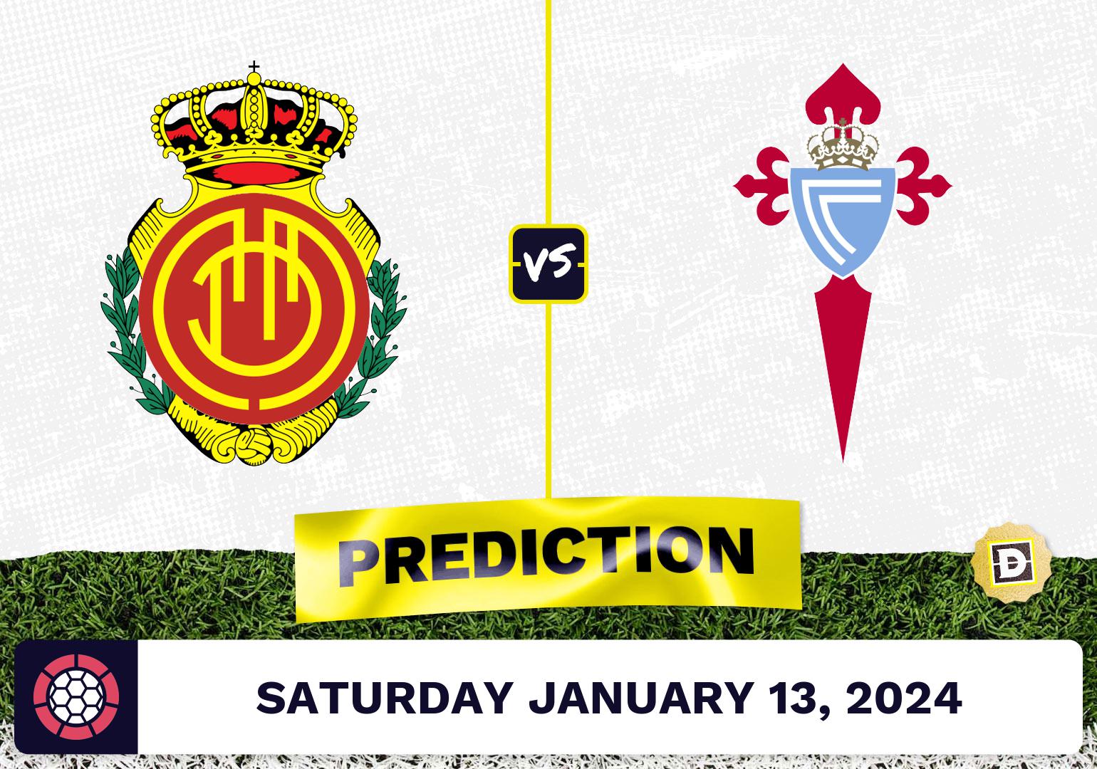 Mallorca vs. Celta Vigo Prediction, Odds, La Liga Picks  [1/13/2024]