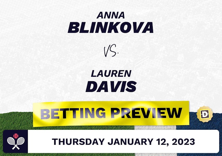 Anna Blinkova vs. Lauren Davis Predictions - Jan 13, 2023