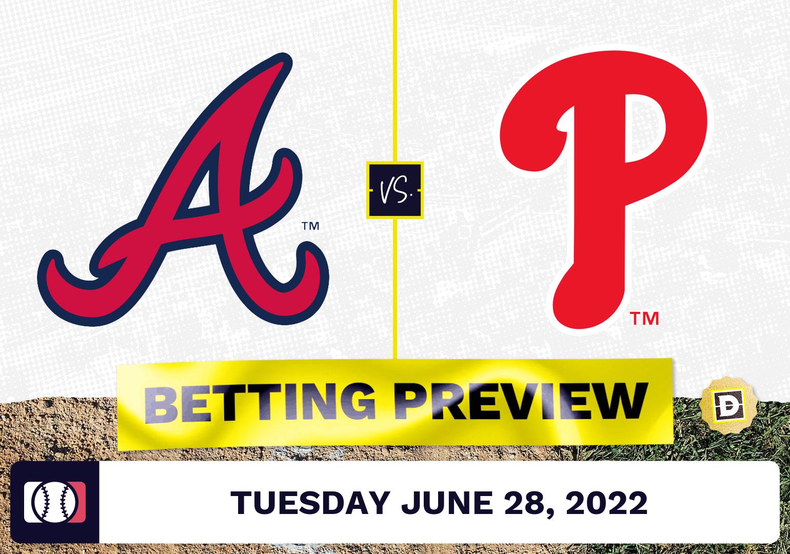 Braves vs. Phillies Prediction and Odds - Jun 28, 2022