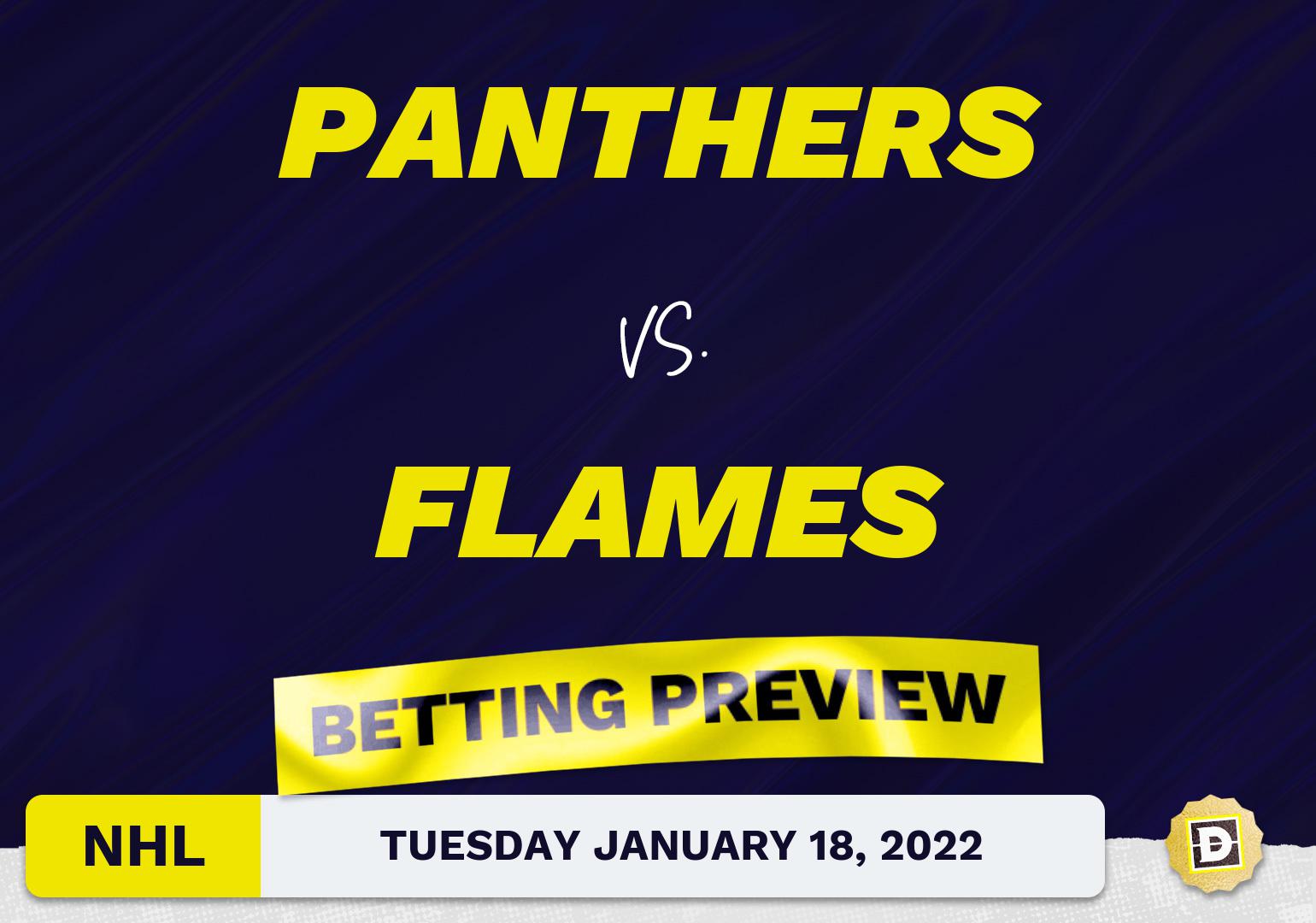 Panthers vs. Flames Predictions and Odds - Jan 18, 2022