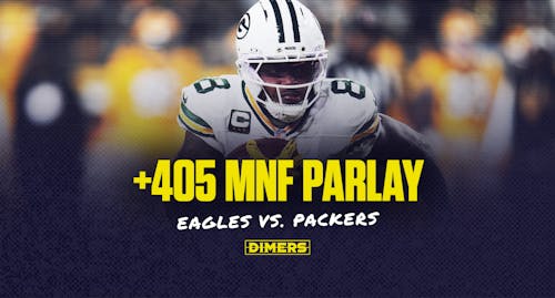 Parlay these Eagles vs. Packers player props at +405 odds for Monday Night Football