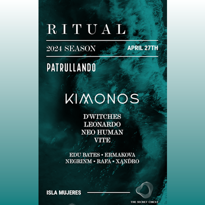 Kimonos | Ritual & The Secret Circle @ Zaza Isla Mujeres