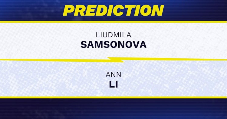 Liudmila Samsonova vs Ann Li Tennis Prediction.