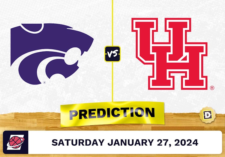 Kansas State vs. Houston Prediction, Odds, College Basketball Picks [1/27/2024]