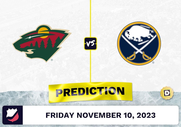 Wild vs. Sabres Prediction and Odds - November 10, 2023
