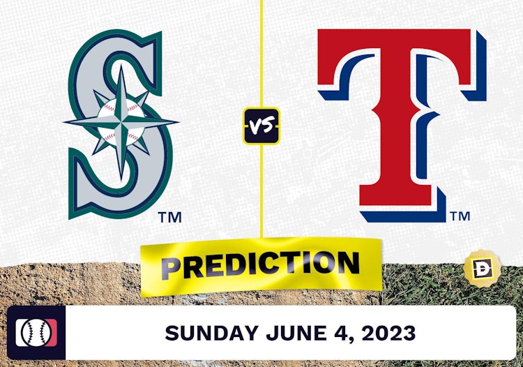 Mariners vs. Rangers Prediction for MLB Sunday [6/4/2023]