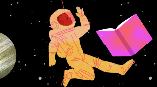 Lectura infantil: Space Oddity de Andrew Kolb y David Bowie