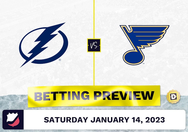 Lightning vs. Blues Prediction and Odds - Jan 14, 2023