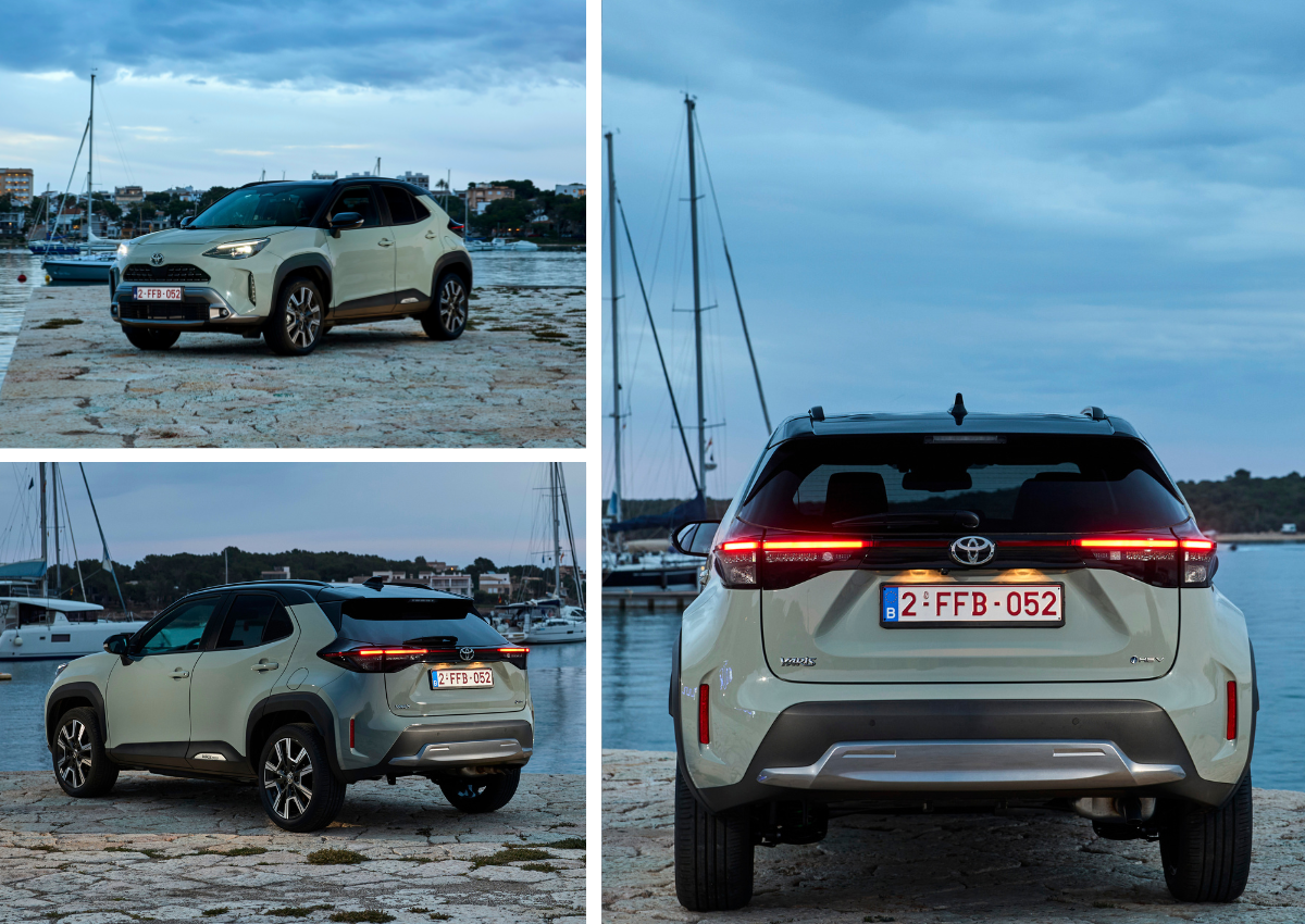 Das Exterieur des Toyota Yaris Cross.