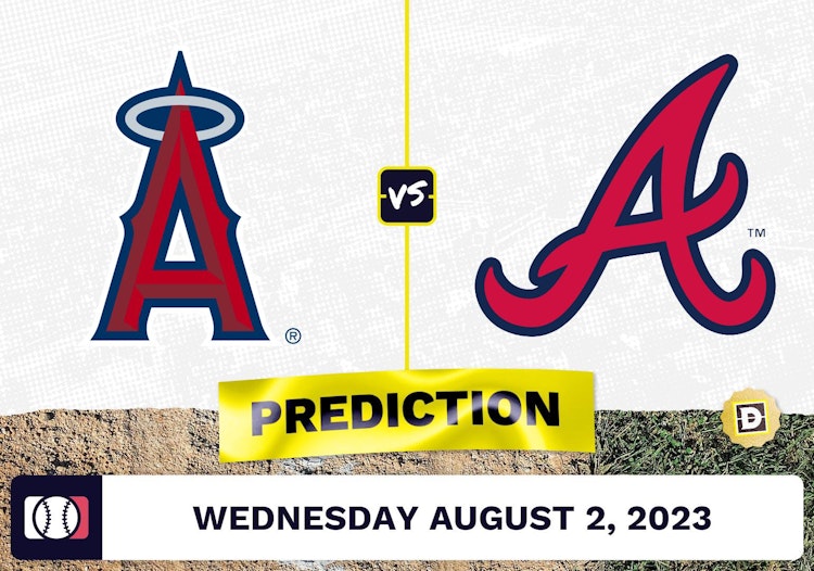 Angels vs. Braves Prediction for MLB Wednesday [8/2/2023]