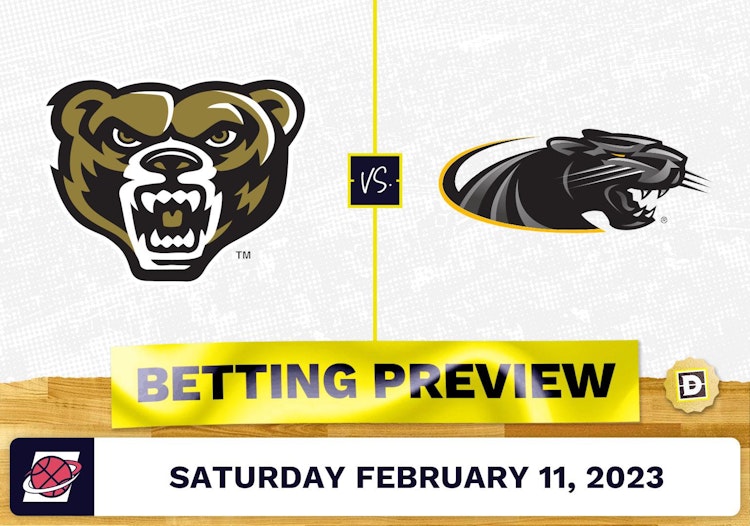 Oakland vs. Milwaukee CBB Prediction and Odds - Feb 11, 2023