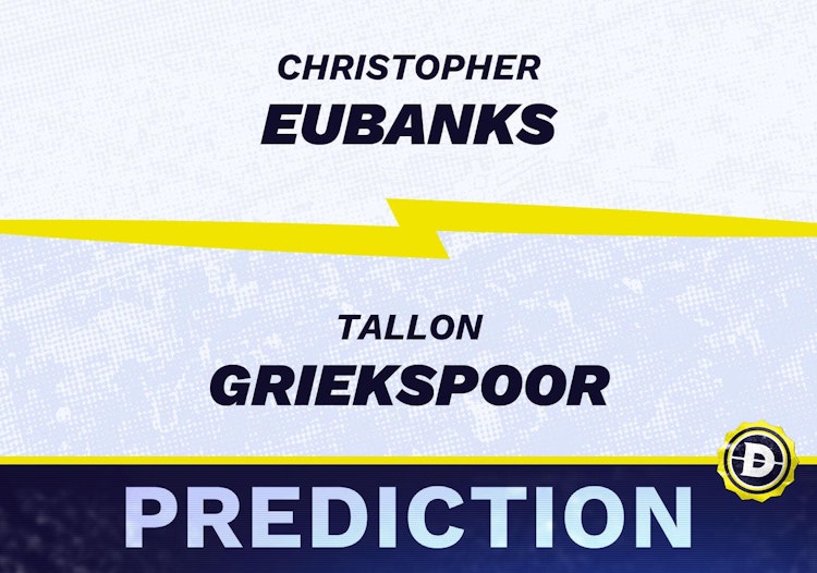 Christopher Eubanks vs. Tallon Griekspoor Prediction, Odds, Picks for ATP Geneva Open 2024