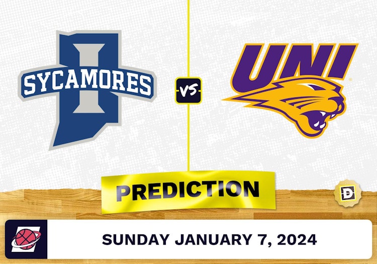 Indiana State vs. Northern Iowa Prediction, Odds, College Basketball Picks  [1/7/2024]