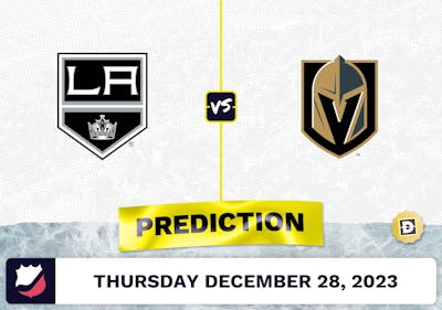Los Angeles Kings vs. Vegas Golden Knights Prediction, Odds, NHL Picks  [12/28/2023]