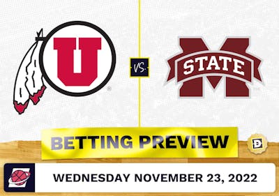 Utah vs. Mississippi State CBB Prediction and Odds - Nov 23, 2022