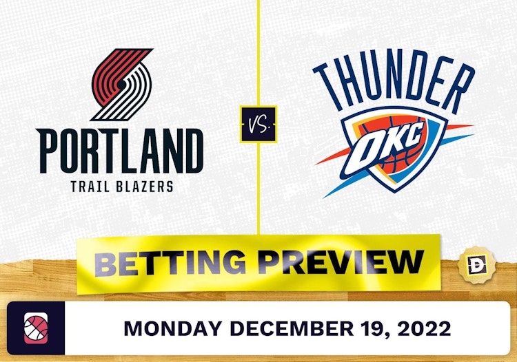 Trail Blazers vs. Thunder Prediction and Odds - Dec 19, 2022