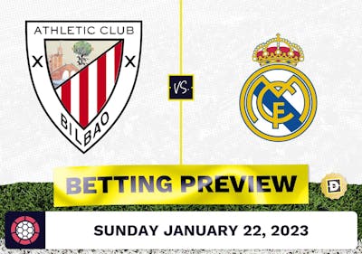 Athletic Bilbao vs. Real Madrid Prediction and Odds - Jan 22, 2023