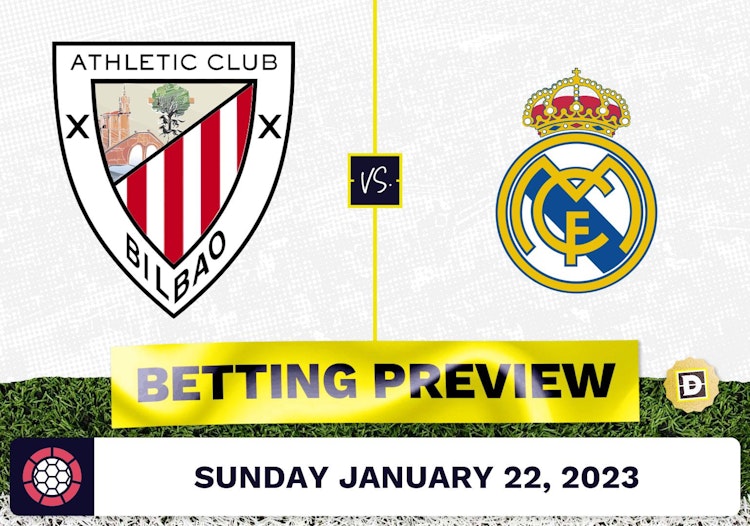 Athletic Bilbao vs. Real Madrid Prediction and Odds - Jan 22, 2023