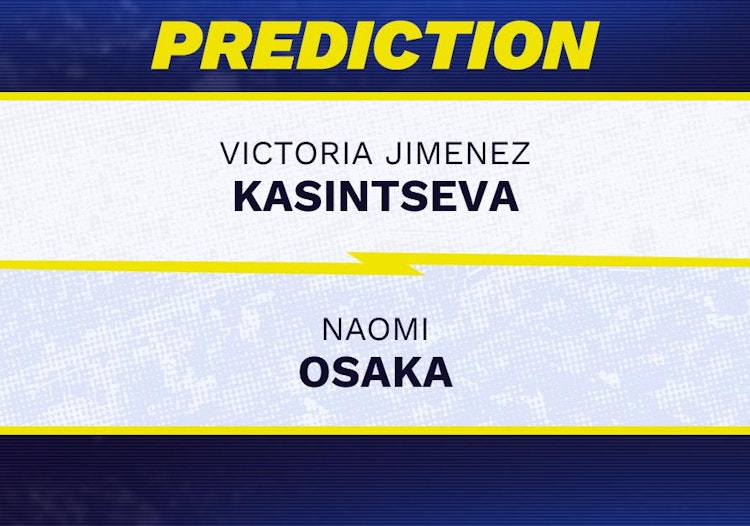 Victoria Jimenez Kasintseva vs Naomi Osaka Tennis Prediction.