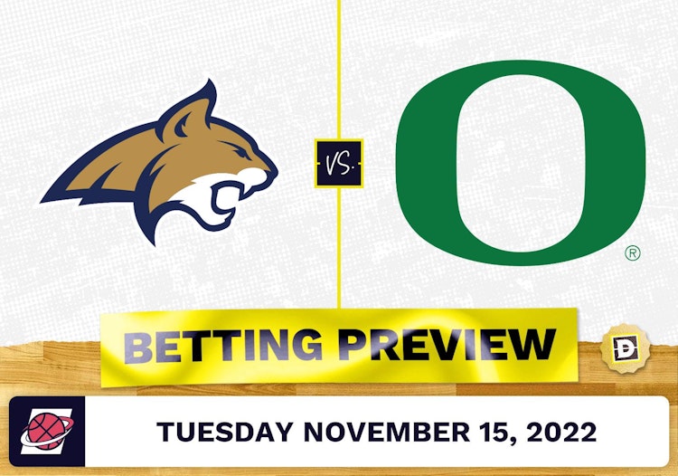 Montana State vs. Oregon CBB Prediction and Odds - Nov 15, 2022