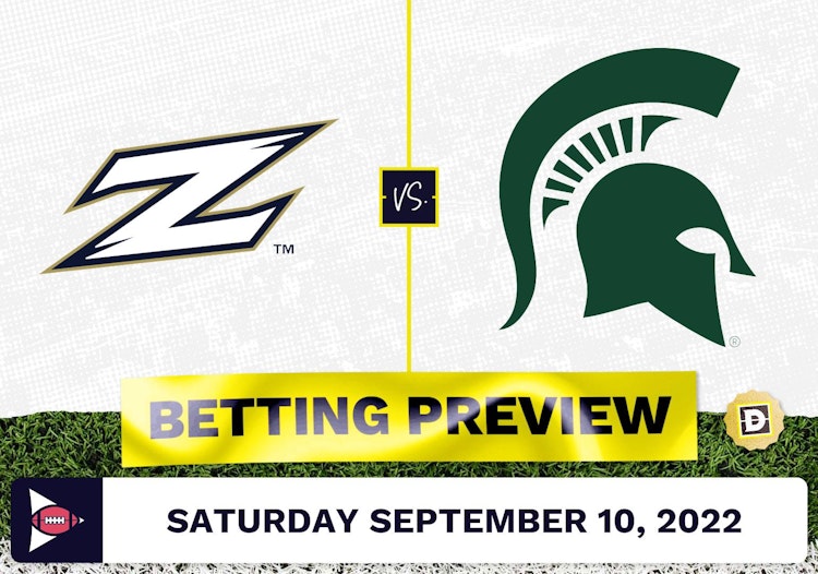 Akron vs. Michigan State CFB Prediction and Odds - Sep 10, 2022