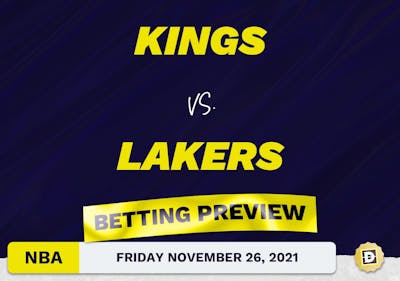 Kings vs. Lakers Predictions and Odds - Nov 26, 2021