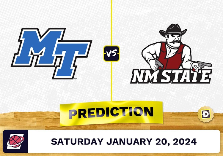 Middle Tennessee vs. New Mexico State Prediction, Odds, College Basketball Picks [1/20/2024]