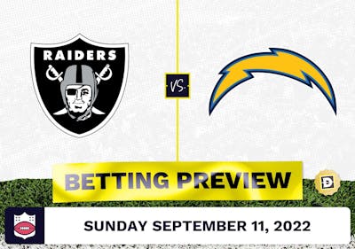 Raiders vs. Chargers Week 1 Prediction and Odds - Sep 11, 2022