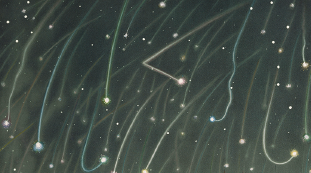 El cielo esta noche: Pintar mirando hacia arriba
