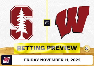 Stanford vs. Wisconsin CBB Prediction and Odds - Nov 11, 2022