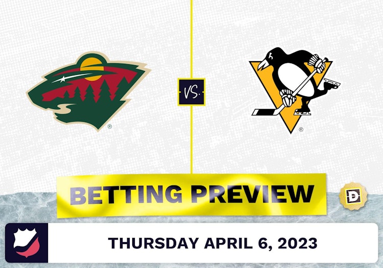 Wild vs. Penguins Prediction and Odds - Apr 6, 2023