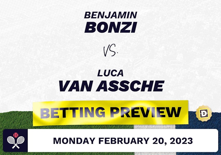 Benjamin Bonzi vs. Luca van Assche Predictions - Feb 20, 2023