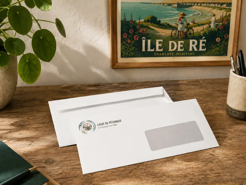 Enveloppe personnalisée - impression en ligne