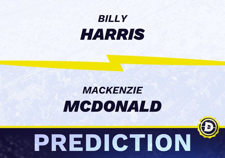 Billy Harris vs. Mackenzie McDonald Prediction, Odds, Picks for ATP Hall of Fame Open (Newport) 2024
